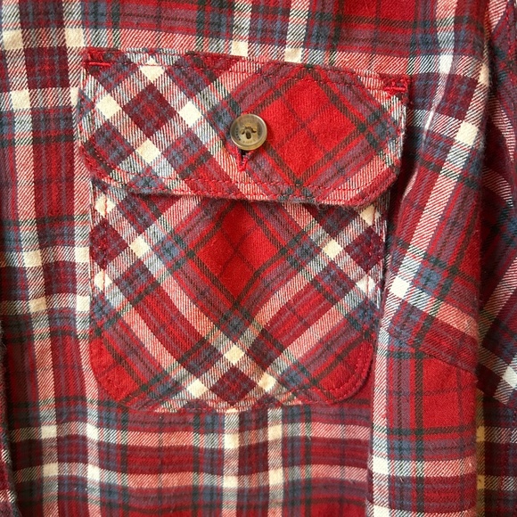Eddie Bauer Plaid Shirt - Picture 5 of 9